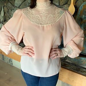 Vintage Lace Blouse